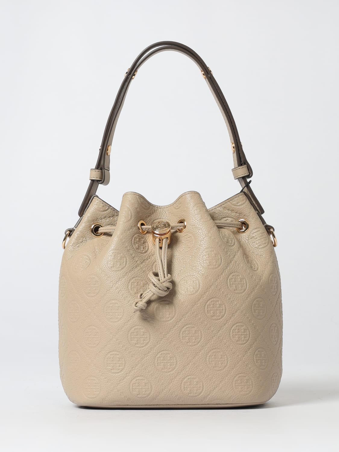 TORY BURCH HANDBAG: Shoulder bag woman Tory Burch, Beige - Img 1