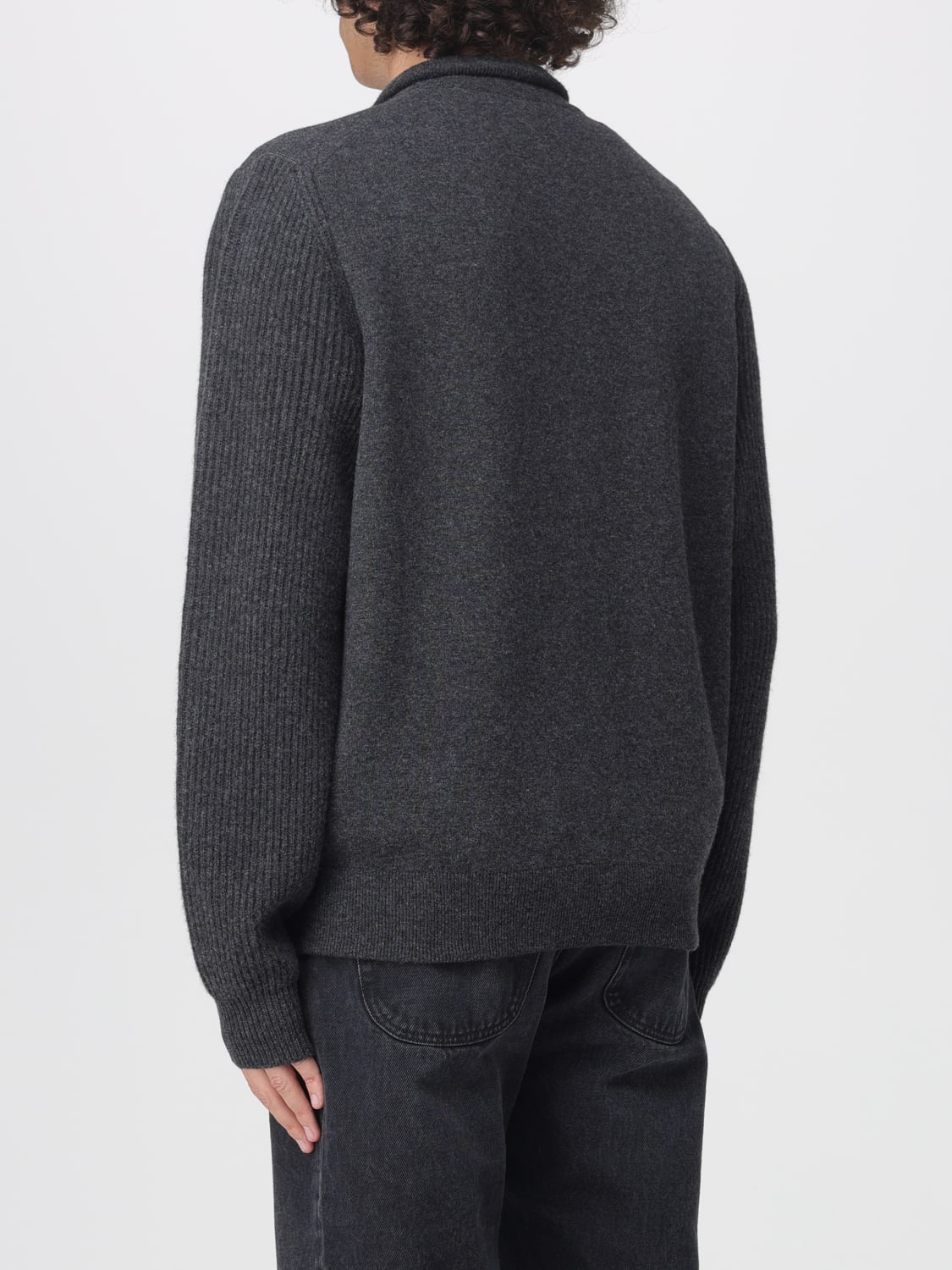 LARDINI SWEATER: Sweater men Lardini, Grey - Img 2