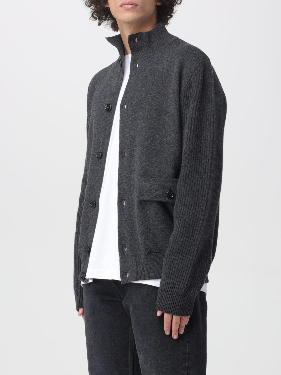 LARDINI SWEATER: Sweater men Lardini, Grey - Img 3