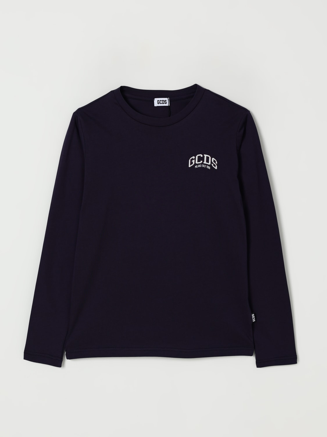 GCDS JUNIOR T-SHIRT: T-shirt kids GCDS Junior, Blue - Img 1