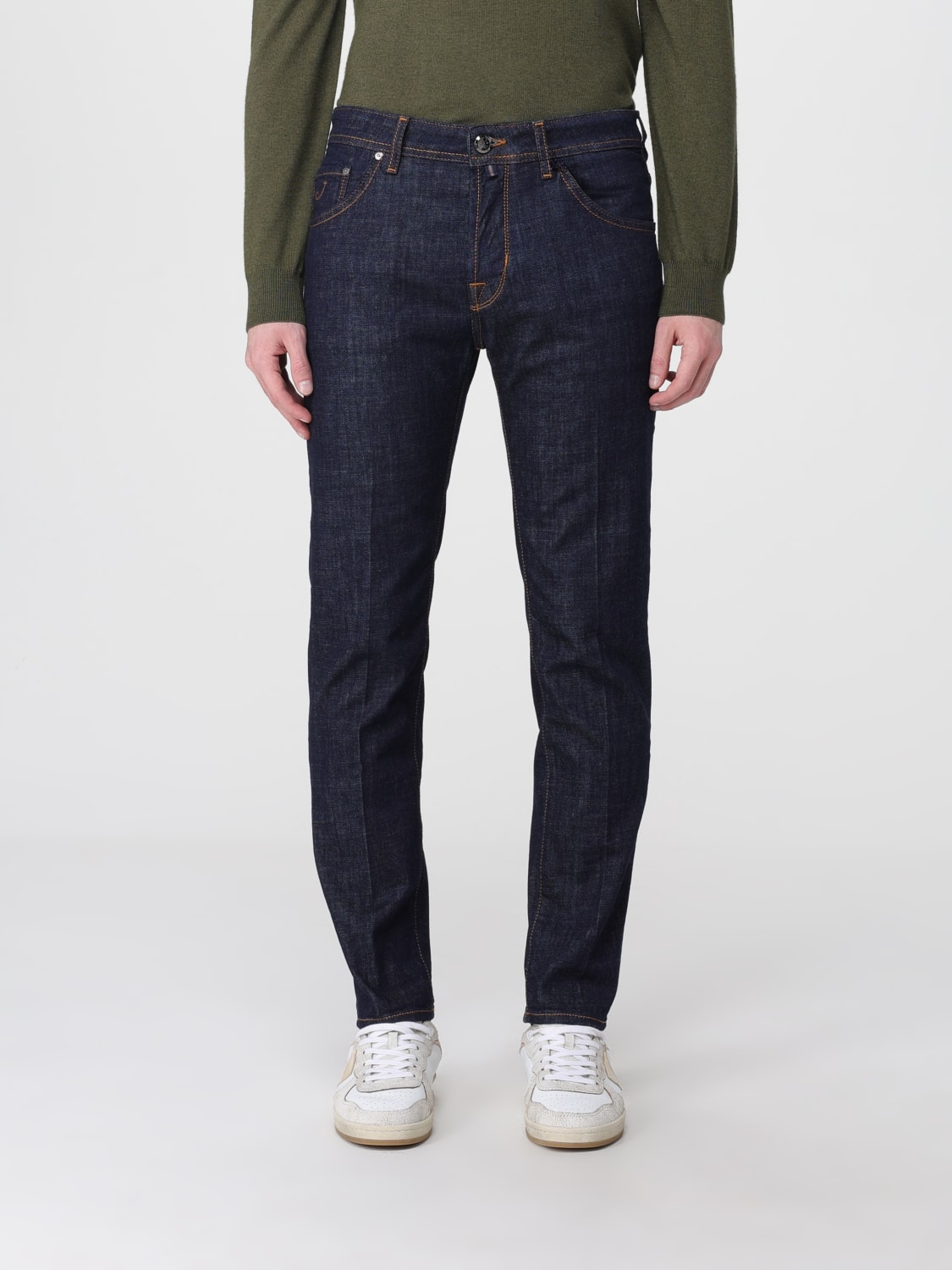 JACOB COHEN JEANS: Jeans hombre Jacob Cohen, Azul Oscuro - Img 1