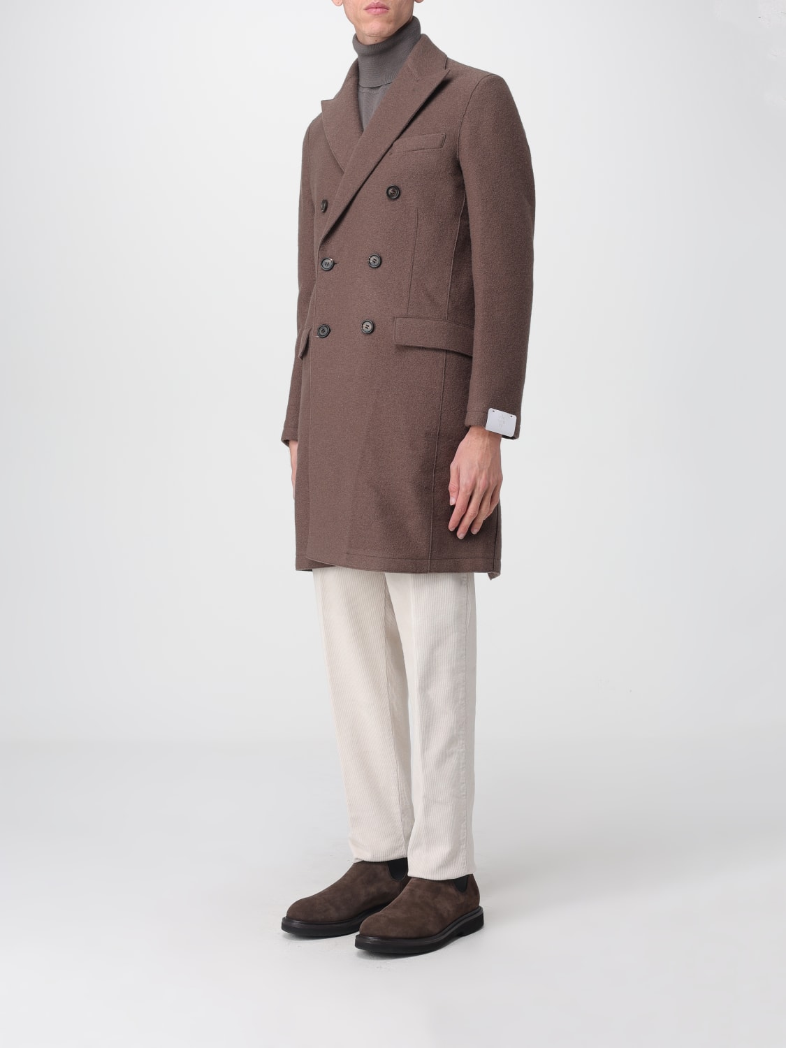 ELEVENTY COAT: Jacket men Eleventy, Brown - Img 3