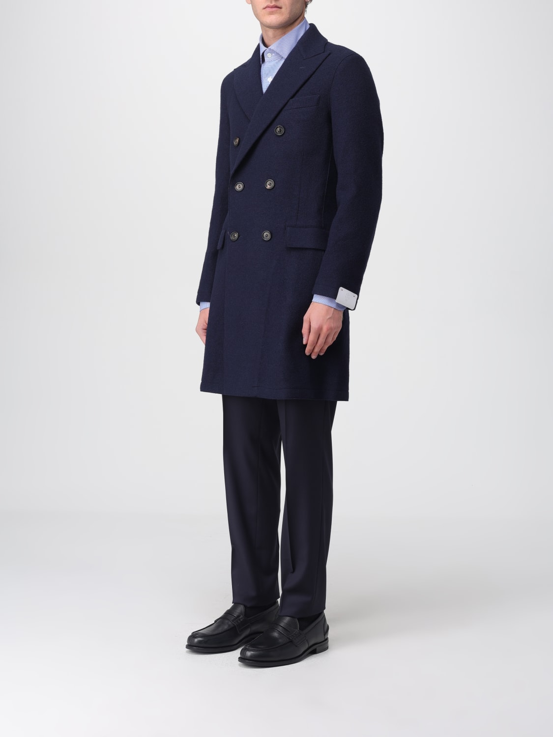 ELEVENTY MANTEL: Jacke herren Eleventy, Royal Blue - Img 3