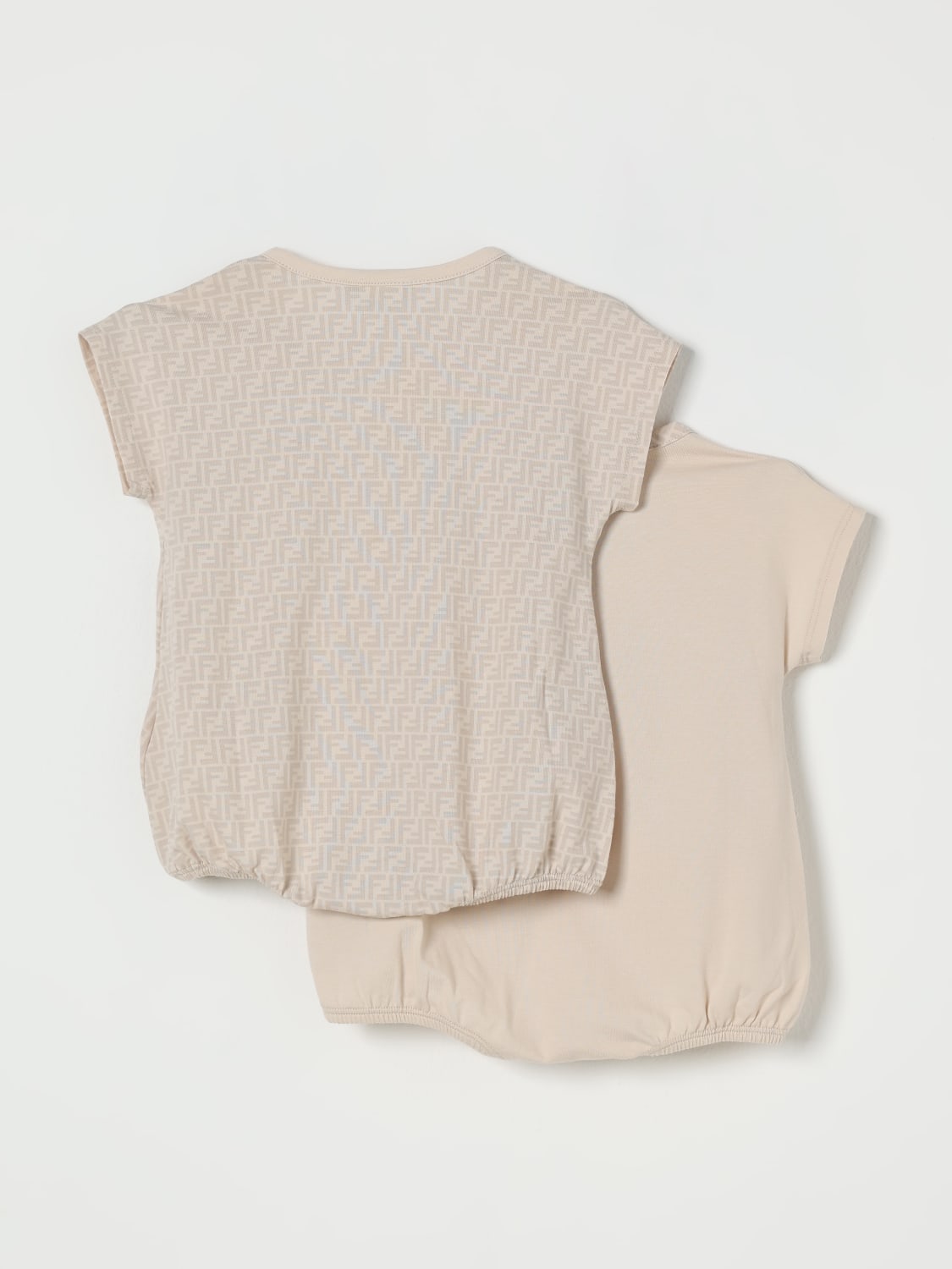 FENDI BODYSUIT: Pack kids Fendi, White - Img 2