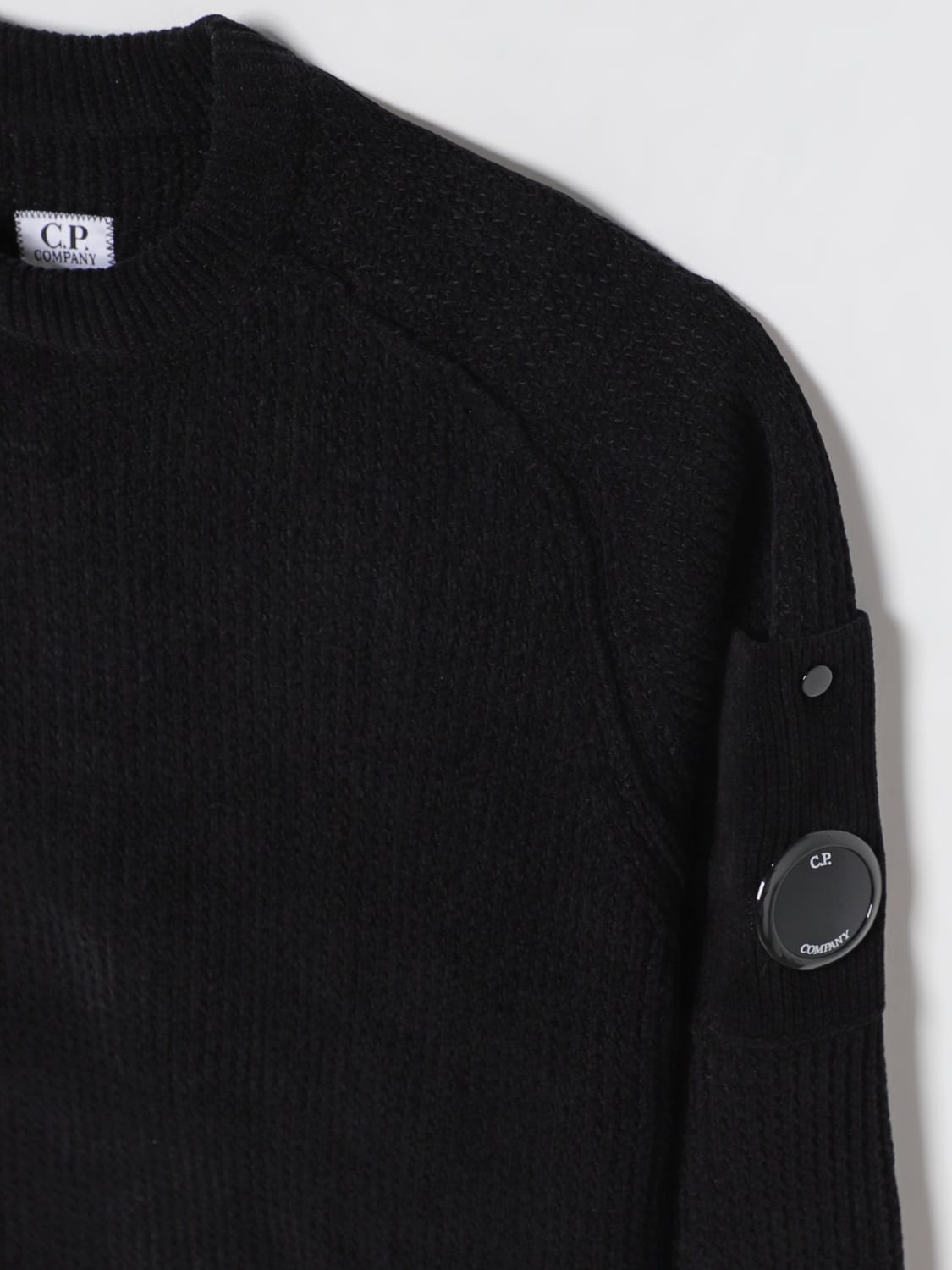 C.P. COMPANY PULLOVER: Pullover kinder C.P. Company, Schwarz - Img 3
