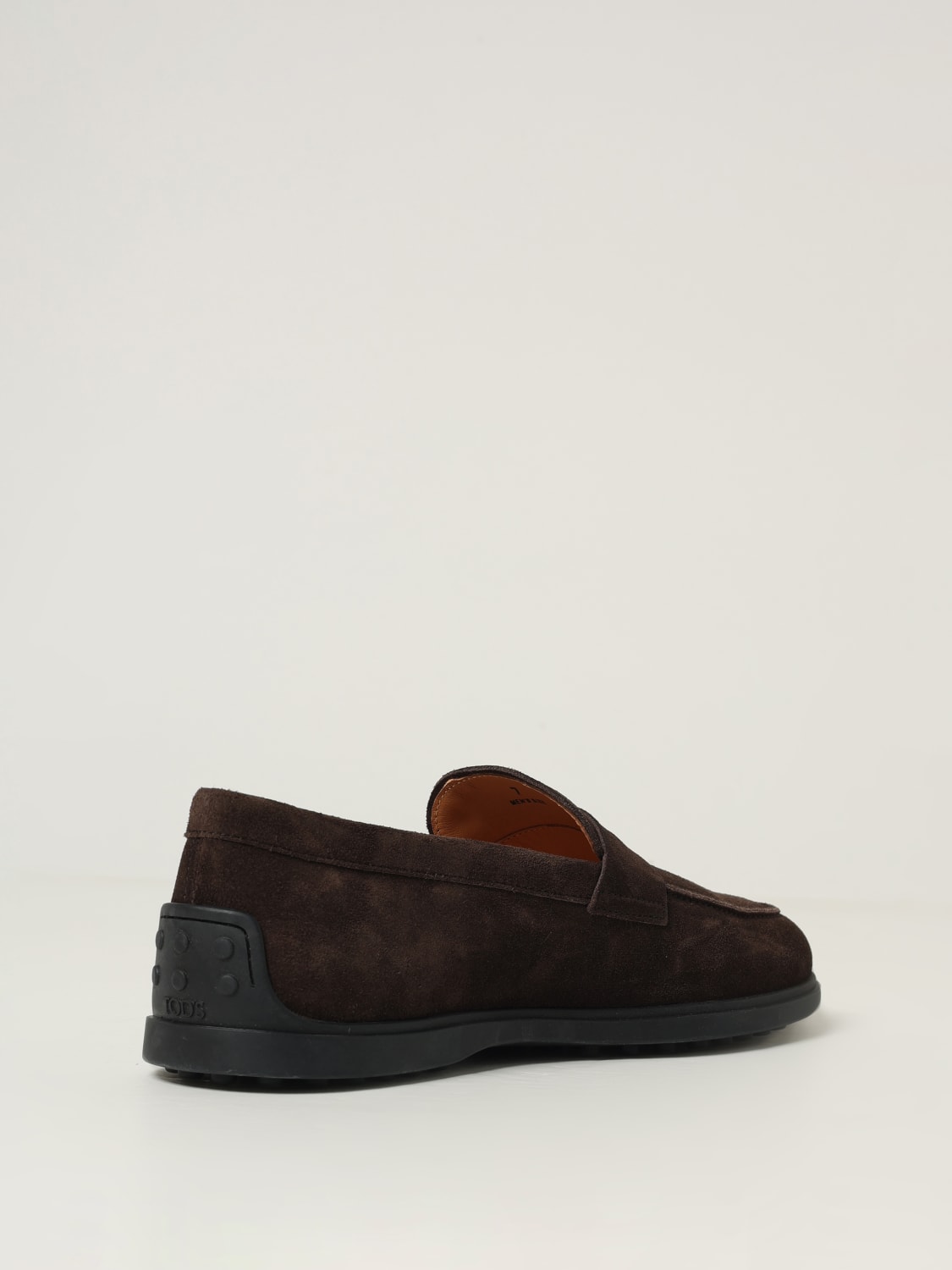 TOD'S MOCASSINI: Mocassino Tod's in pelle , Marrone - Img 3