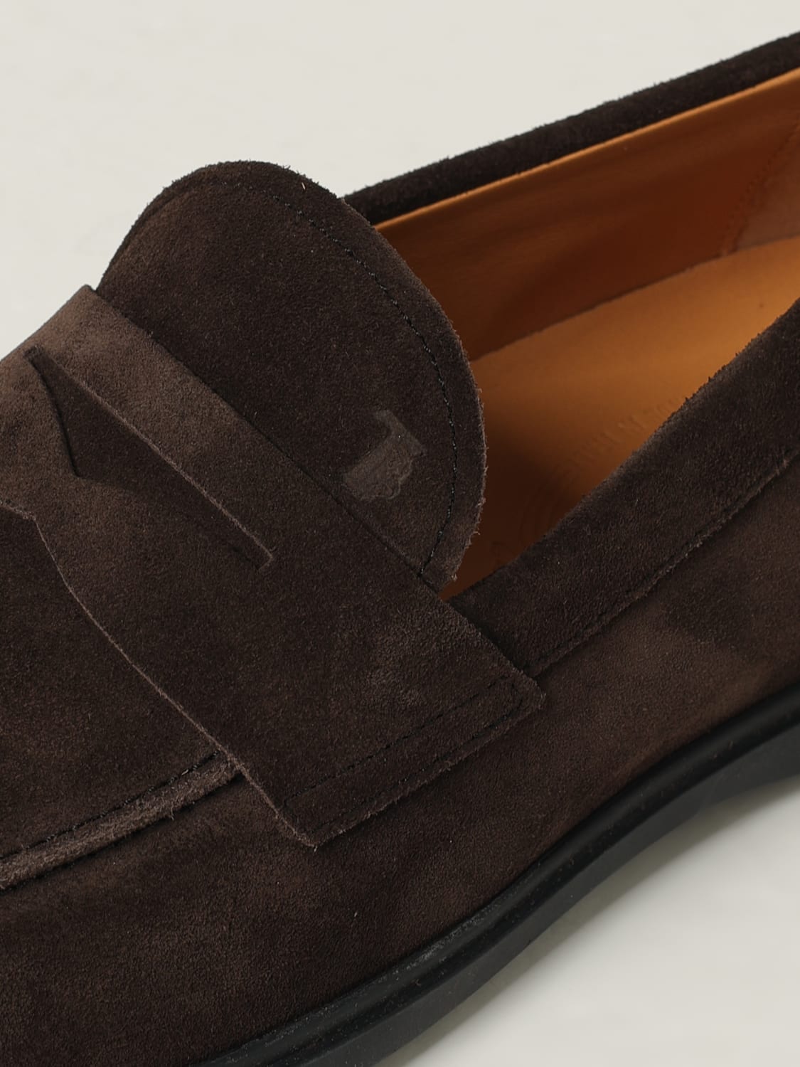 TOD'S MOCASSINI: Mocassino Tod's in pelle , Marrone - Img 4