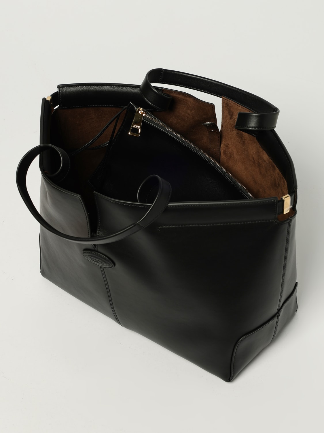TOD'S TOTE BAG: Shoulder bag woman Tod's, Black - Img 4