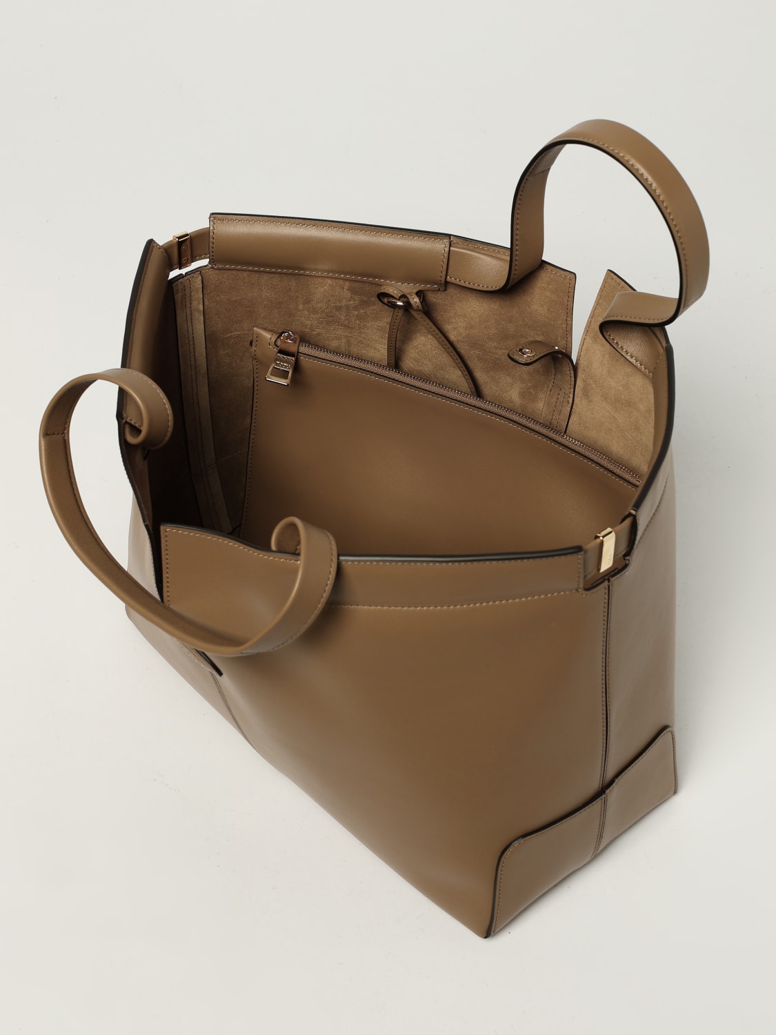 TOD'S TOTE BAG: Shoulder bag woman Tod's, Brown - Img 4