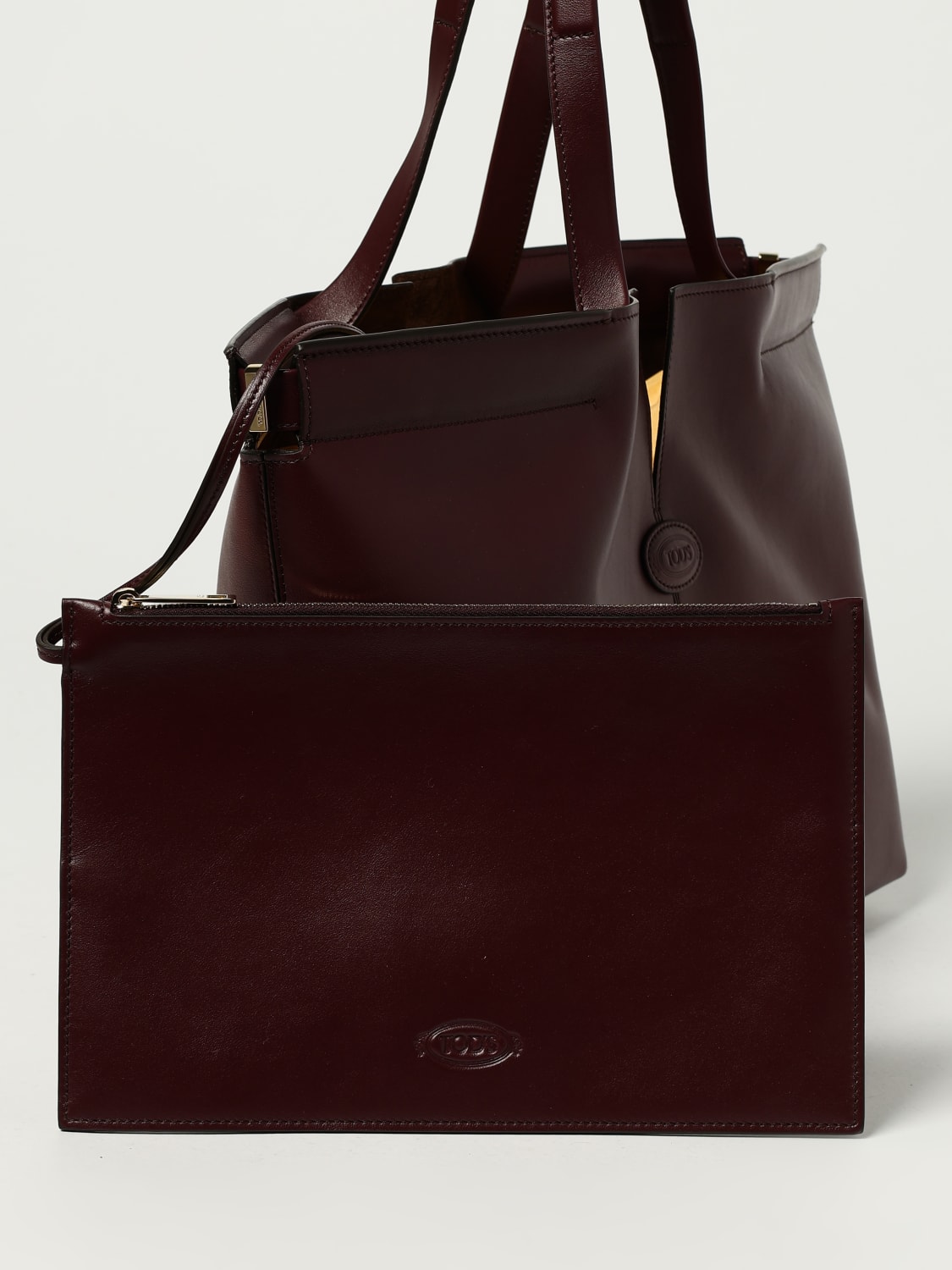TOD'S SAC CABAS: Sac porté épaule femme Tod's, Cuir - Img 3