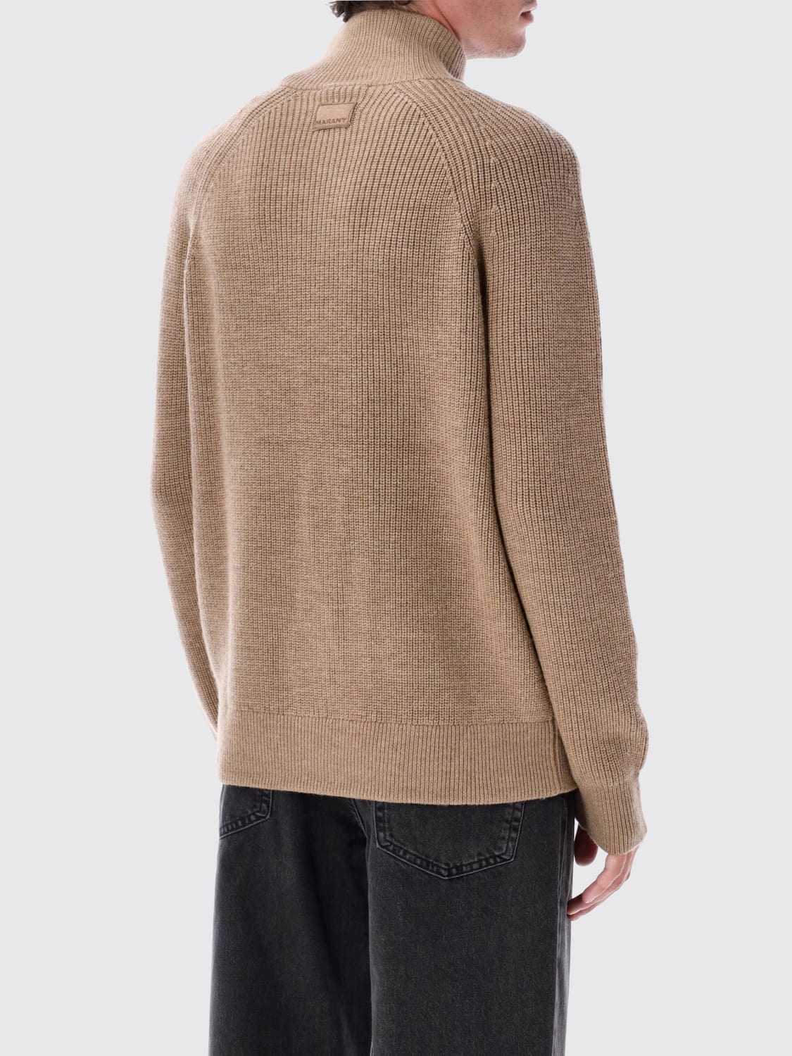 ISABEL MARANT SWEATER: Sweater men Isabel Marant, Brown - Img 2