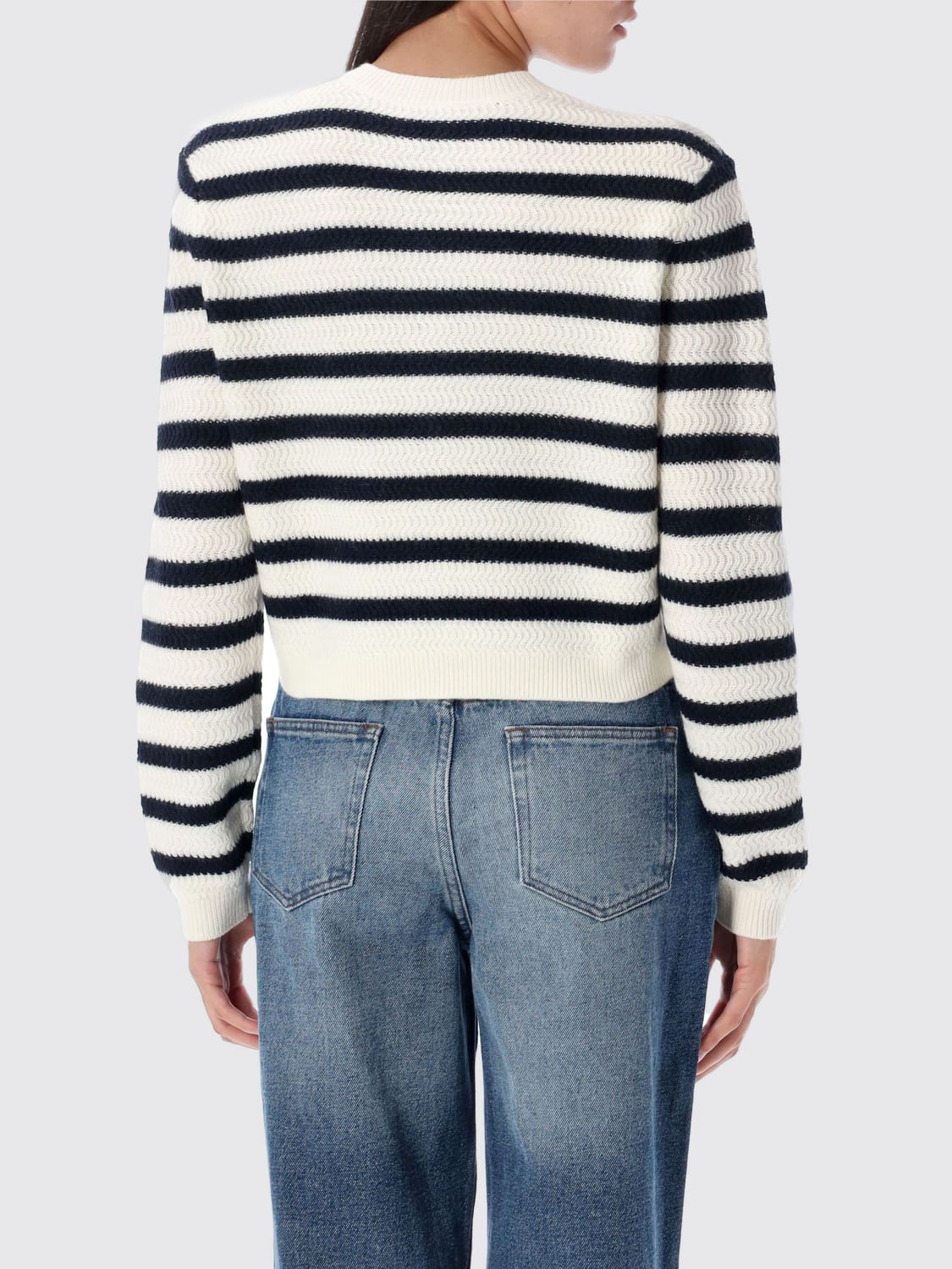 A.P.C. PULLOVER: Pullover damen A.P.C., Weiß - Img 2