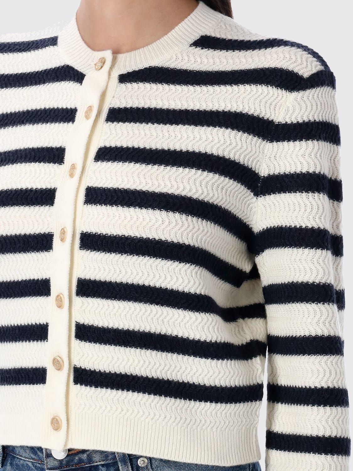 A.P.C. PULLOVER: Pullover damen A.P.C., Weiß - Img 3