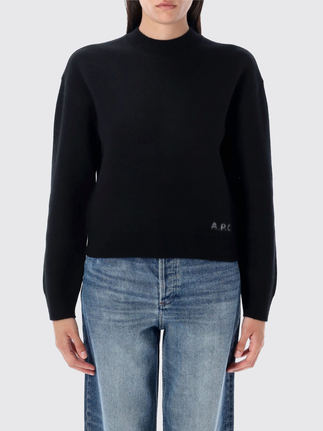 A.P.C. PULLOVER: Pullover damen A.P.C., Schwarz - Img 1