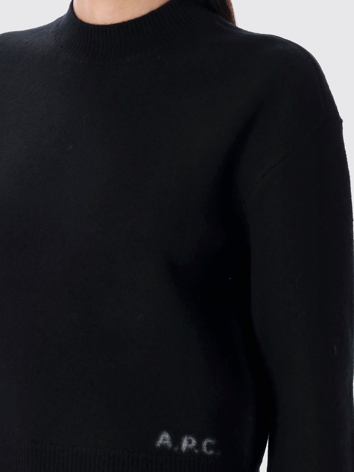 A.P.C. PULLOVER: Pullover damen A.P.C., Schwarz - Img 3