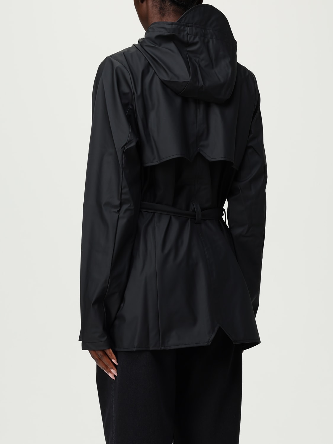 RAINS VESTE: Manteau femme Rains, Noir - Img 2
