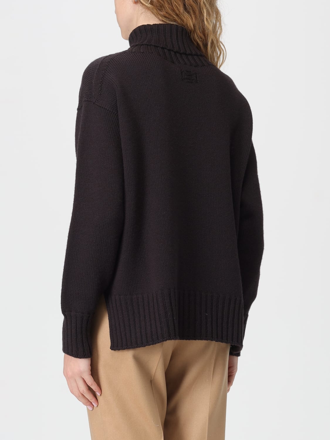 DRUMOHR PULLOVER: Pullover damen Drumohr, Braun - Img 2