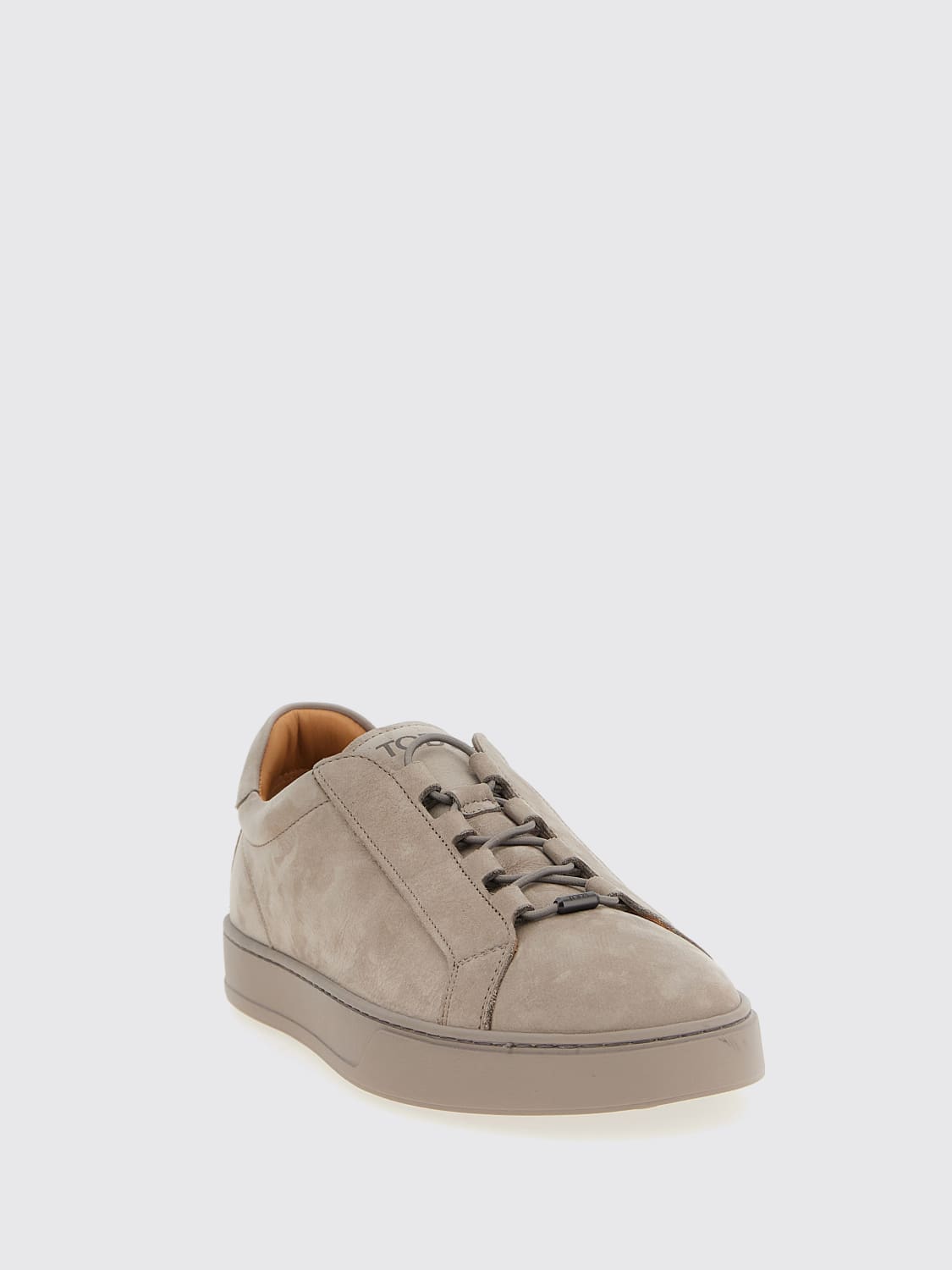 TOD'S SNEAKERS: Sneakers Tod's in camoscio , Grigio - Img 2