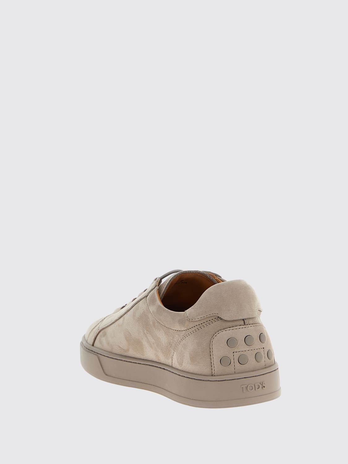 TOD'S SNEAKERS: Sneakers Tod's in camoscio , Grigio - Img 3
