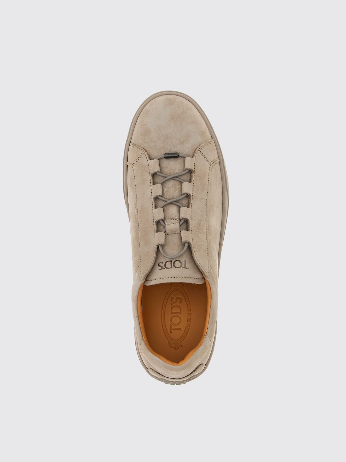 TOD'S SNEAKERS: Sneakers Tod's in camoscio , Grigio - Img 4