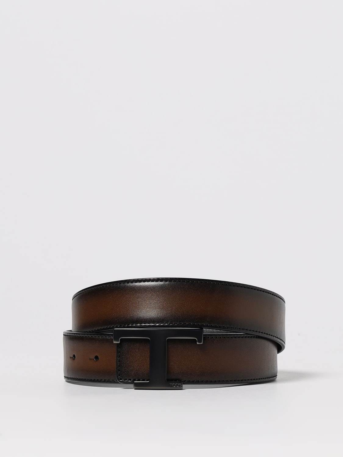 TOD'S BELT: Belt men Tod's, Brown - Img 1