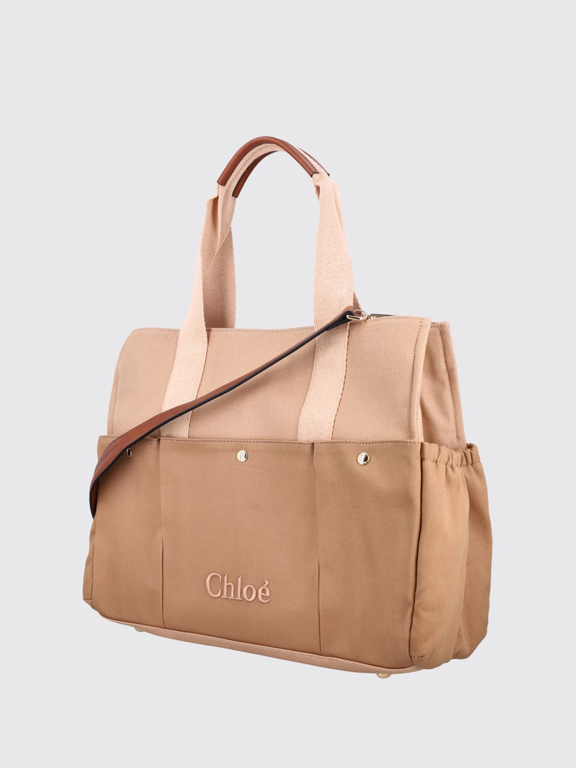 CHLOÉ CONJUNTO DE MANTA: Chaquetas niños ChloÉ, Beige - Img 3