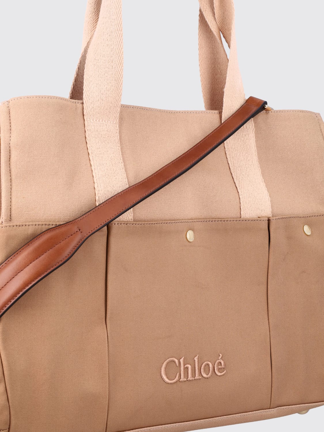 CHLOÉ CONJUNTO DE MANTA: Chaquetas niños ChloÉ, Beige - Img 4