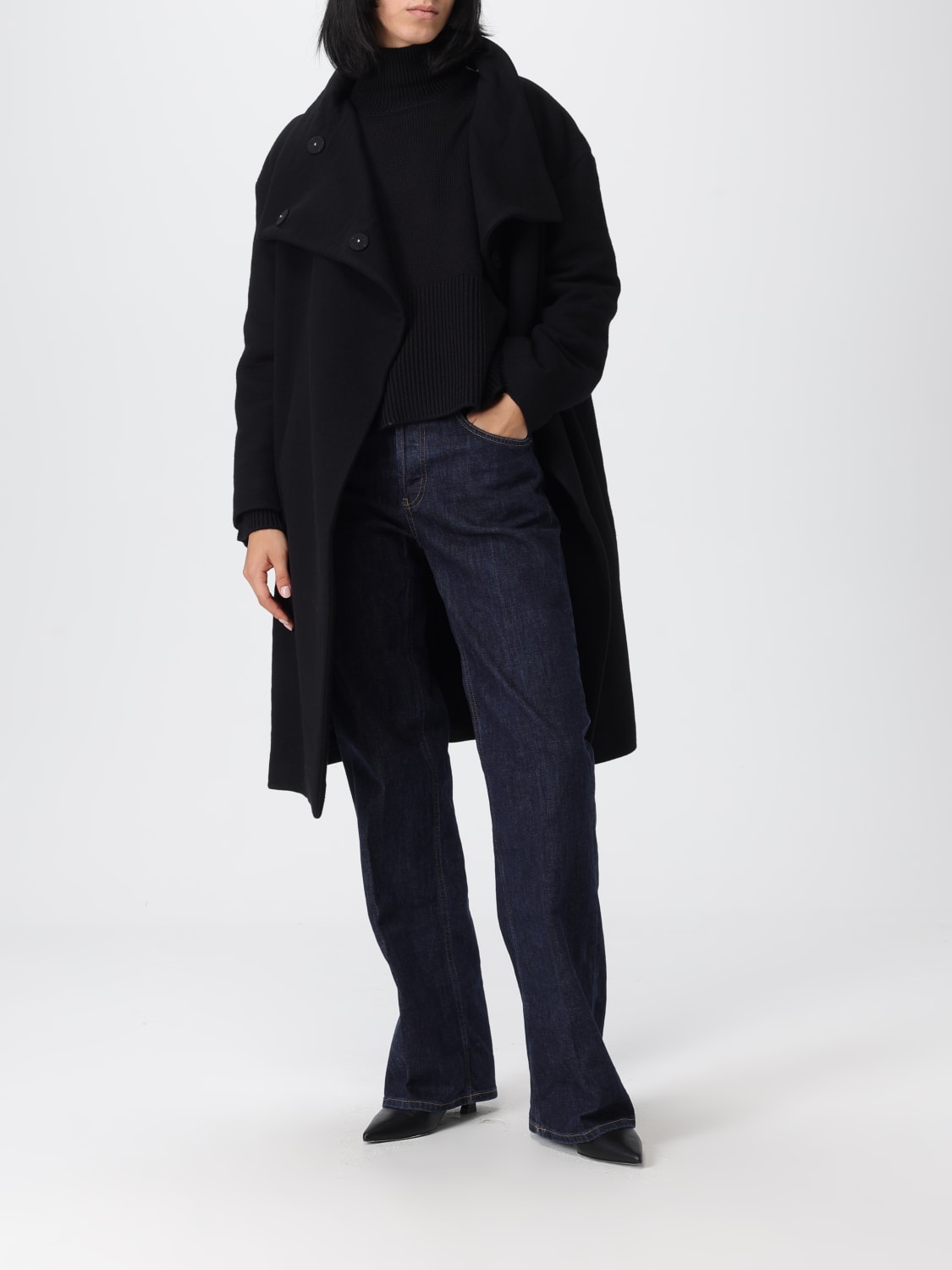 DONDUP PULL: Pull femme Dondup, Noir - Img 2