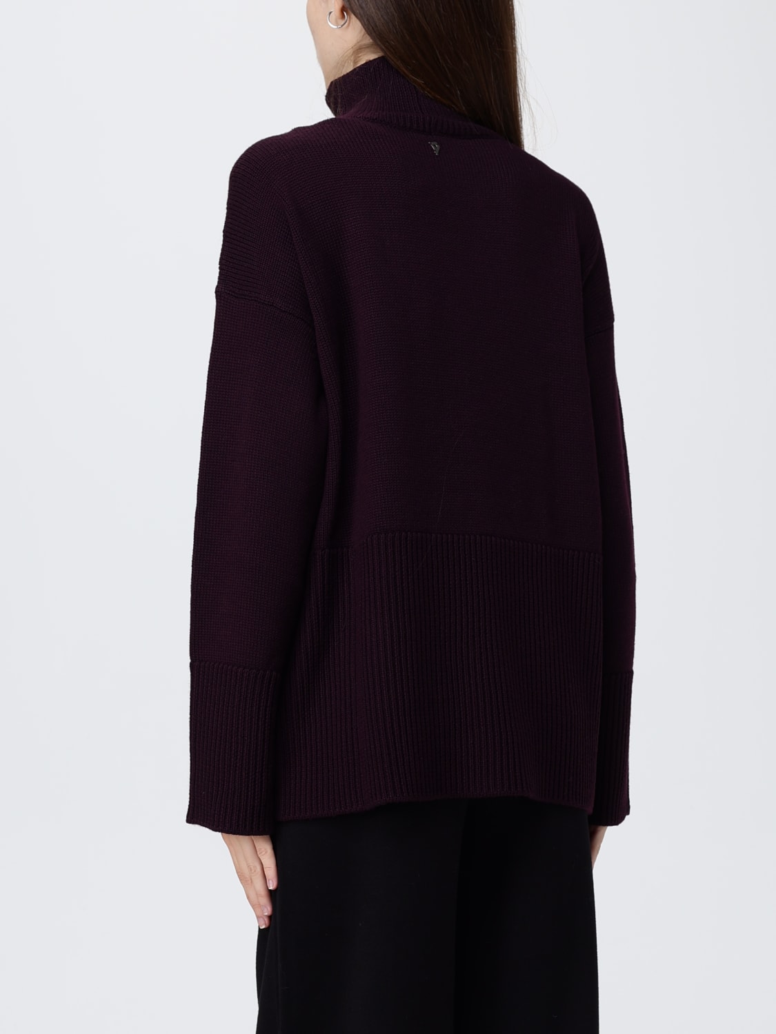 DONDUP JERSEY: Jersey mujer Dondup, Granate - Img 3