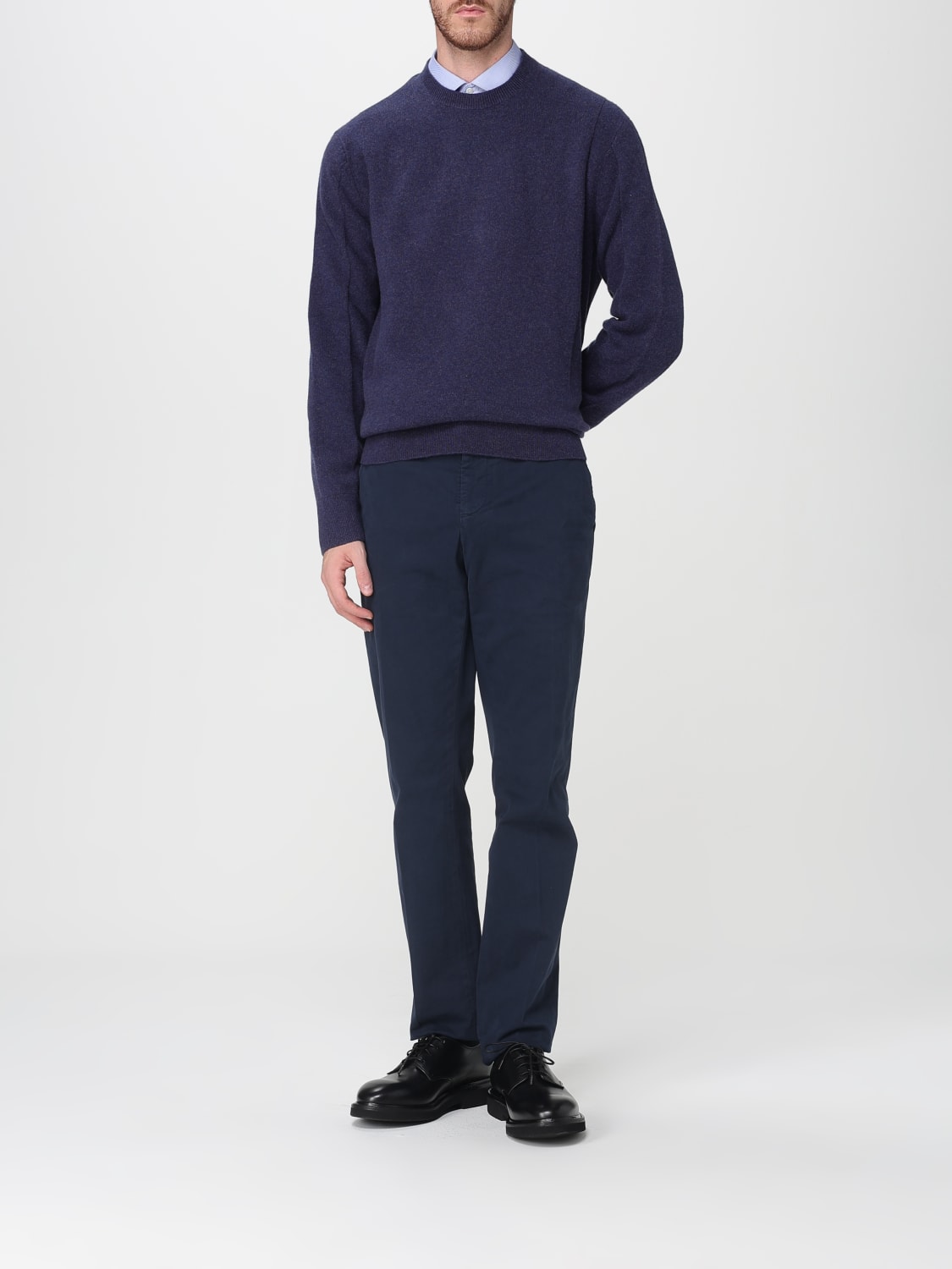 ZEGNA SWEATER: Sweater men Zegna, Blue - Img 2