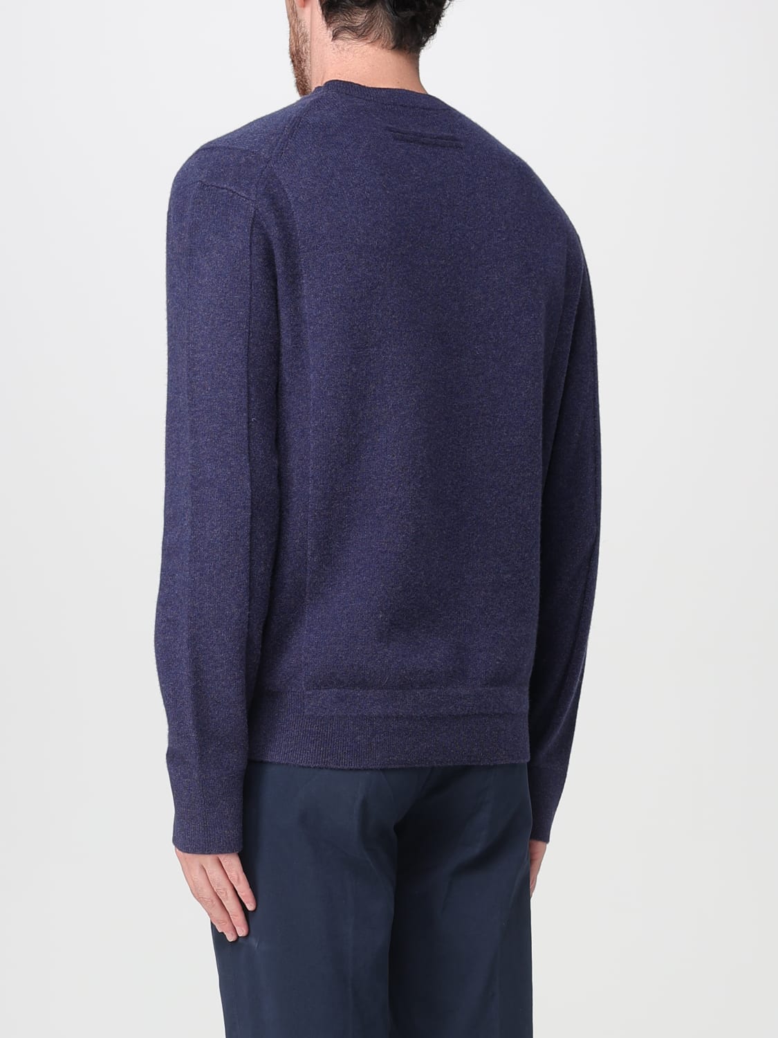 ZEGNA SWEATER: Sweater men Zegna, Blue - Img 3