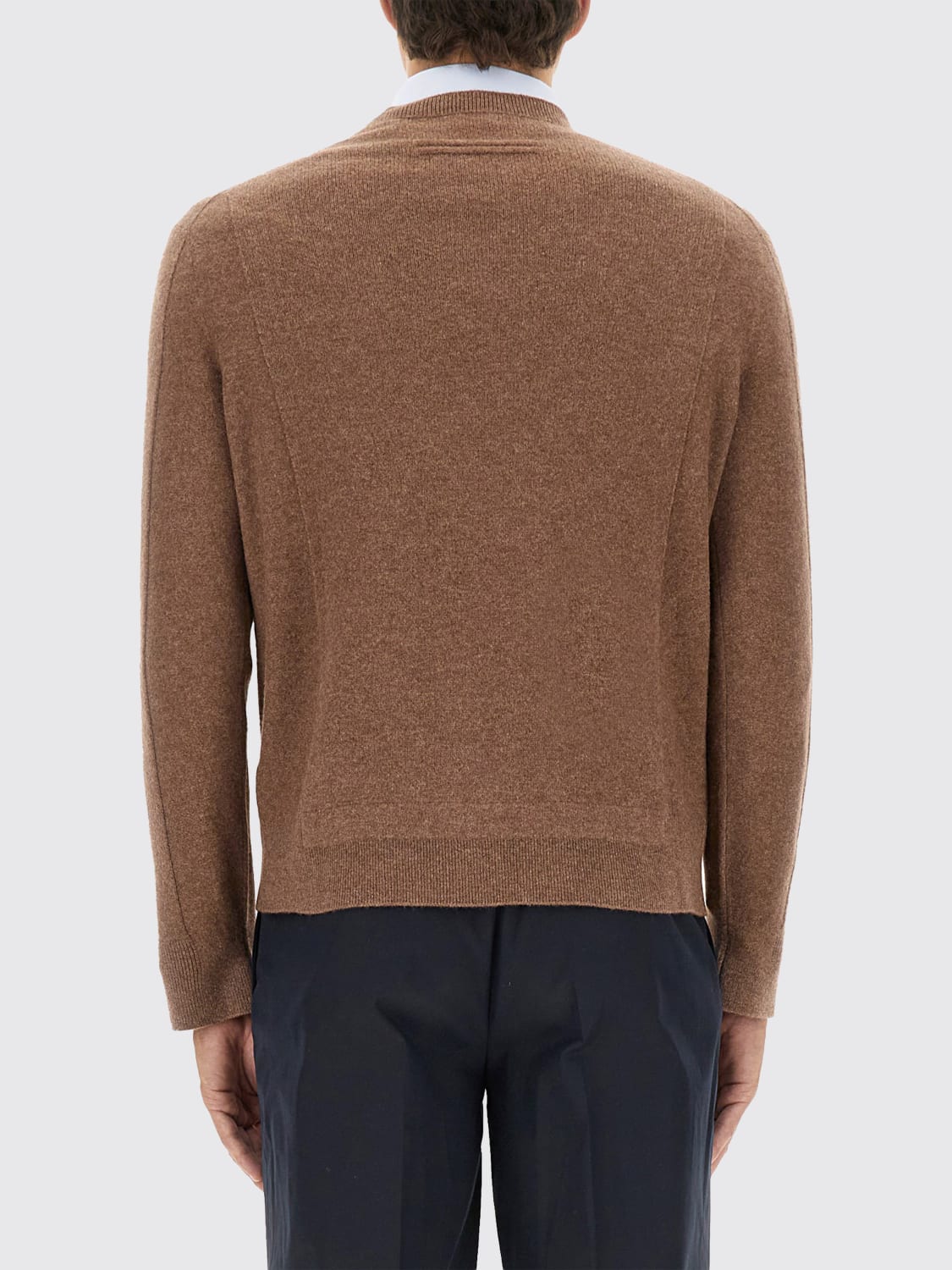 ZEGNA SWEATER: Sweater men Zegna, Brown - Img 3