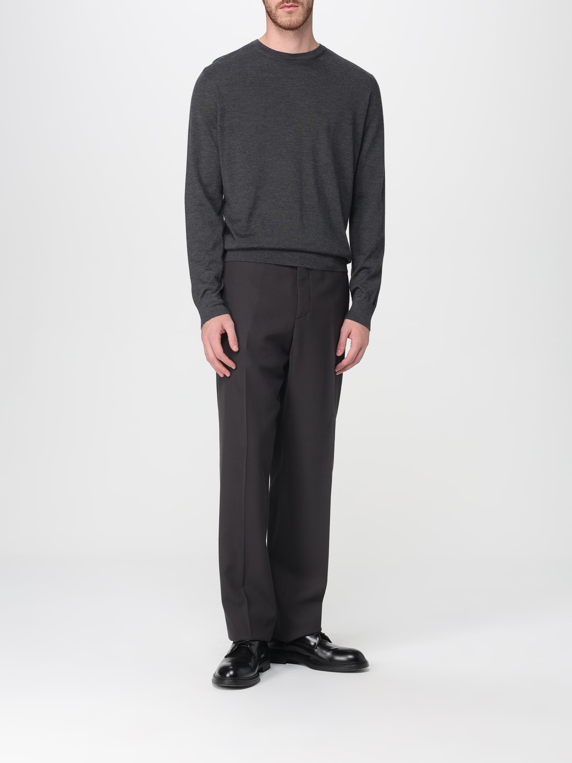 ZEGNA SWEATER: Sweater men Zegna, Grey - Img 2