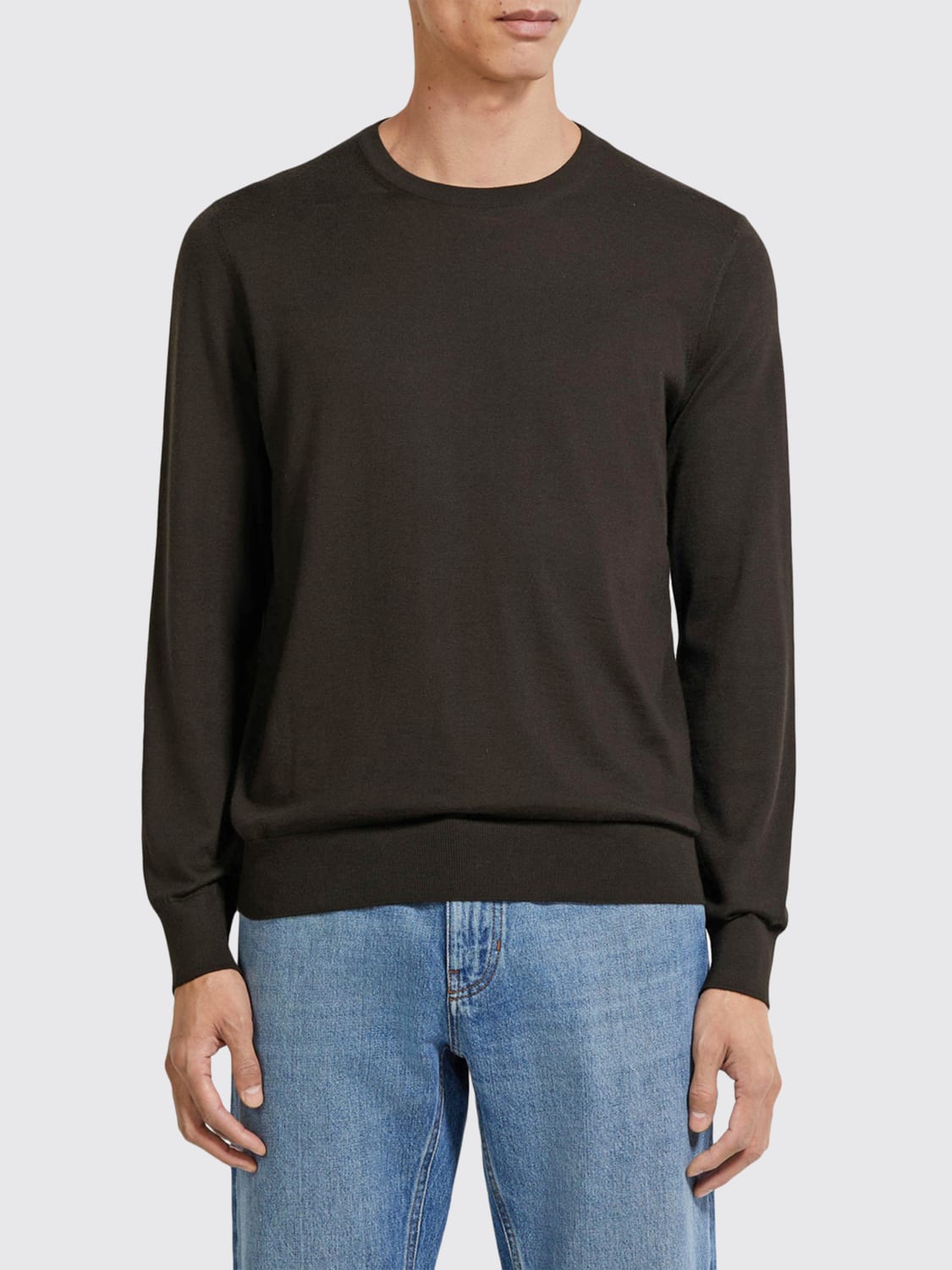 ZEGNA SWEATER: Sweater men Zegna, Brown - Img 2
