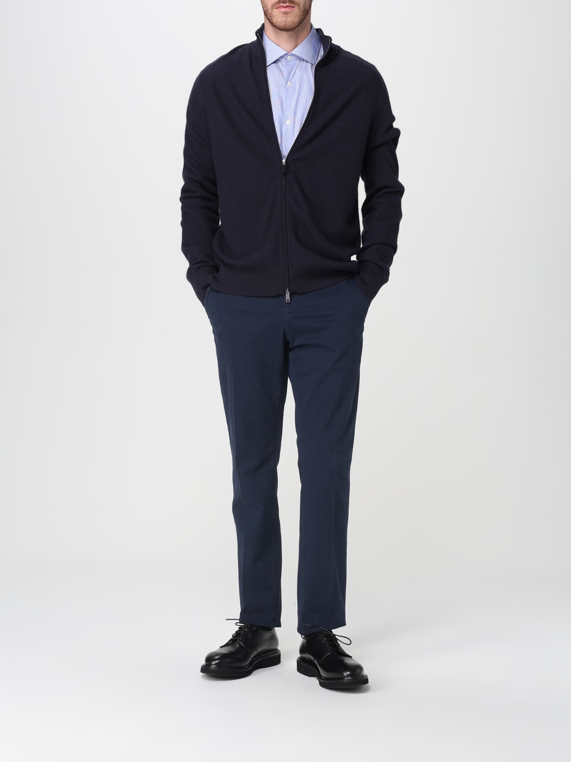 ZEGNA STRICKJACKE: Jacke herren Zegna, Blau - Img 2