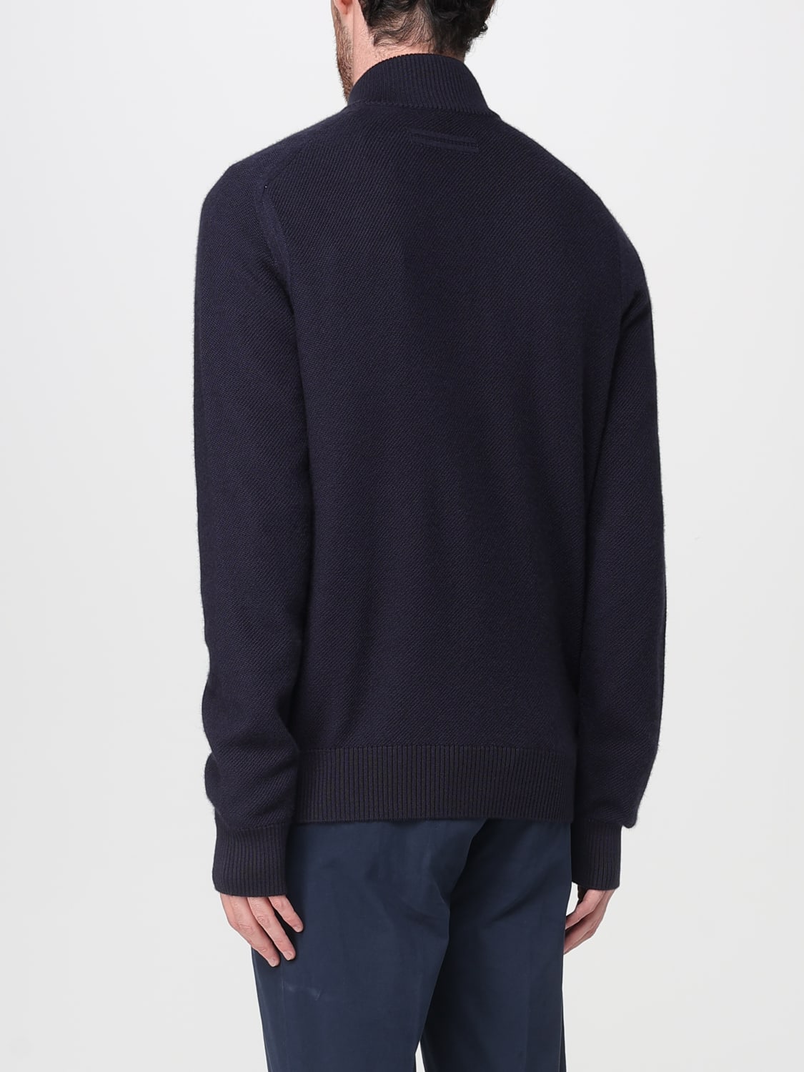 ZEGNA STRICKJACKE: Jacke herren Zegna, Blau - Img 3