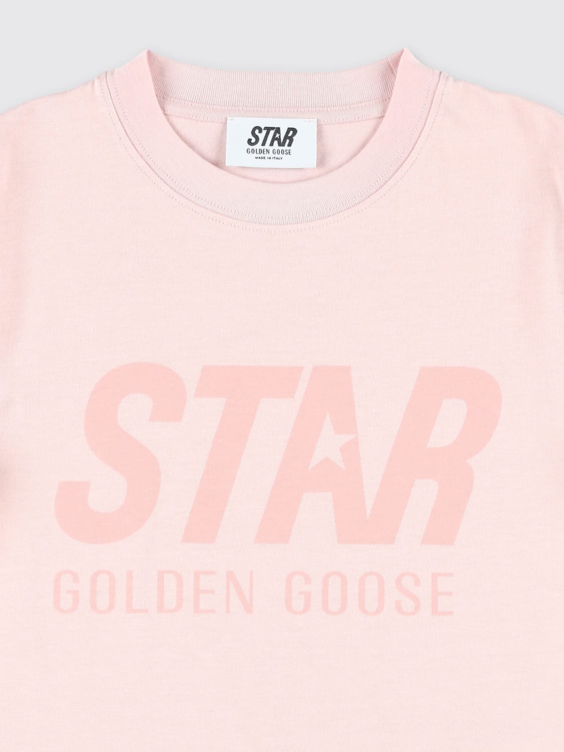 GOLDEN GOOSE CAMISETA: Camiseta niños Golden Goose, Rosa - Img 3