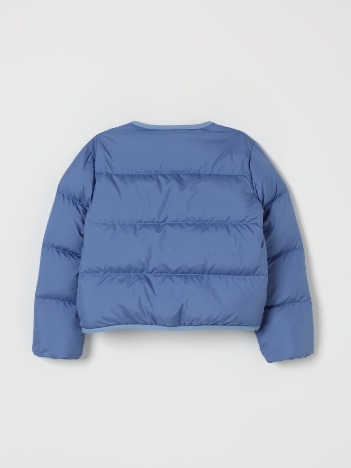 MONCLER JACKET: Coat kids Moncler, Blue - Img 2