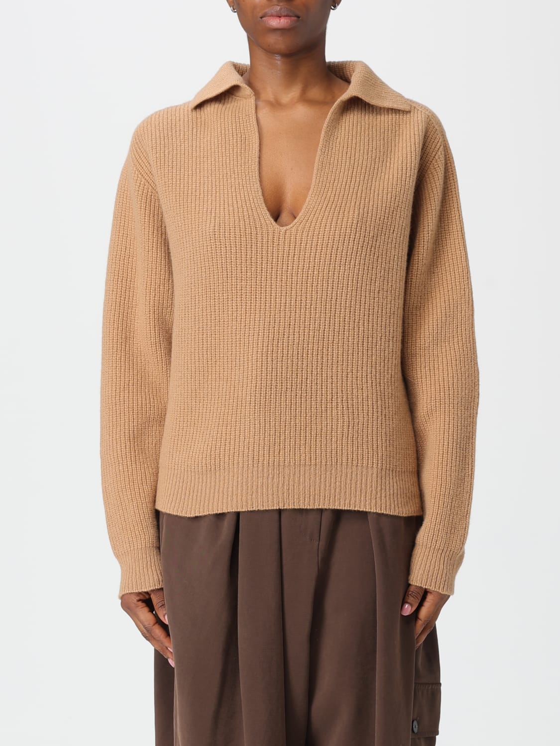 ALYSI PULLOVER: Pullover damen Alysi, Camel - Img 1