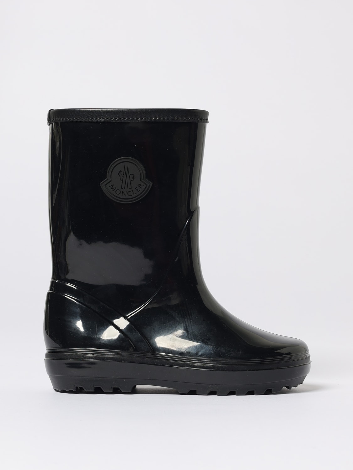 MONCLER SHOES: Shoes kids Moncler, Black - Img 1