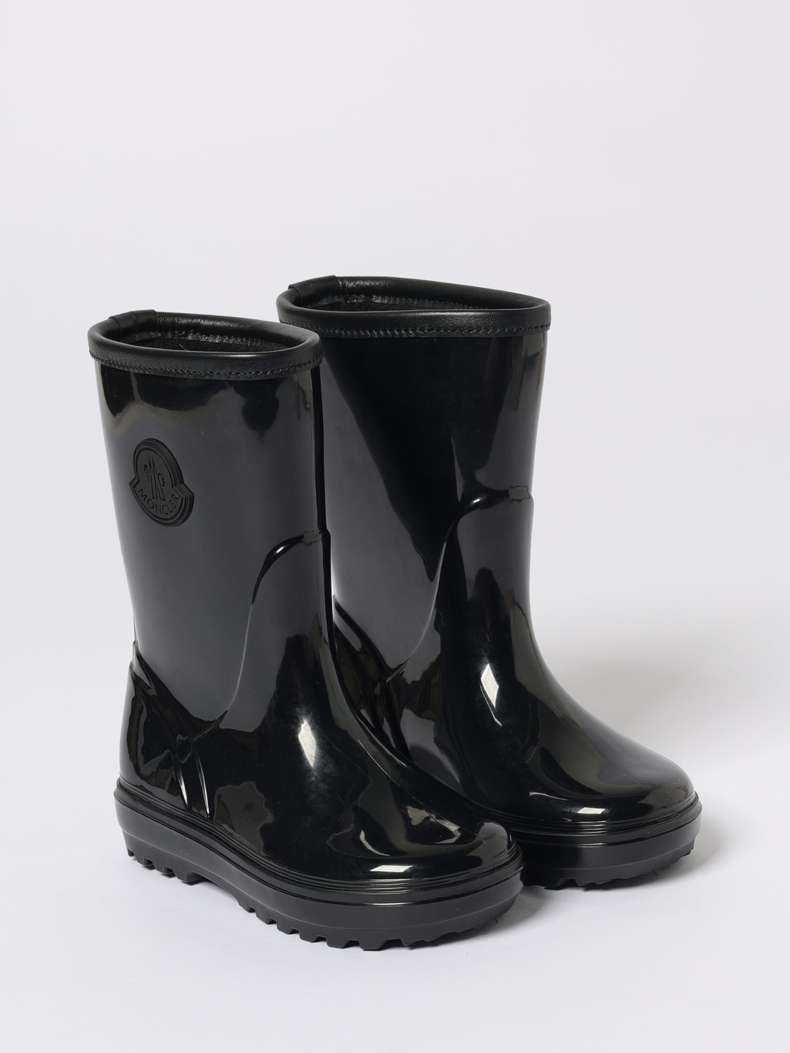 MONCLER SHOES: Shoes kids Moncler, Black - Img 2