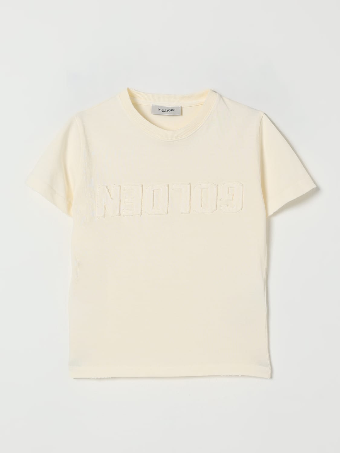 GOLDEN GOOSE T-SHIRT: T-shirt kids Golden Goose, Violet - Img 1