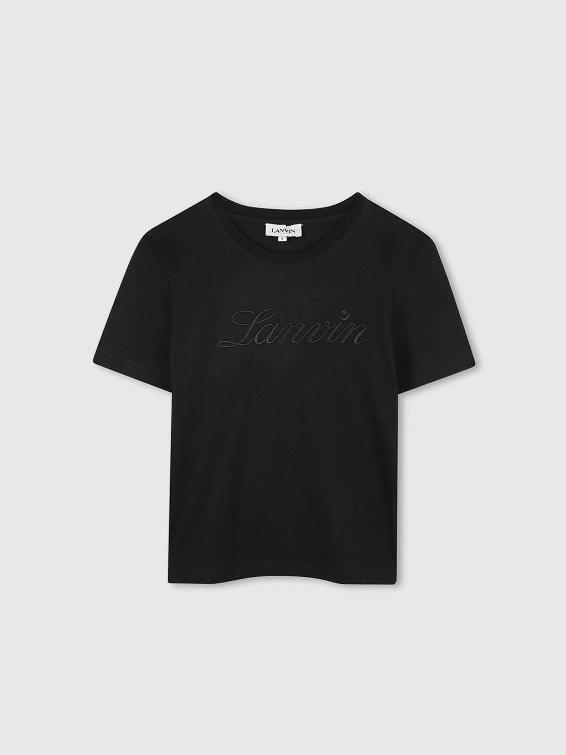 LANVIN T-SHIRT: T-shirt enfant Lanvin, Noir - Img 1