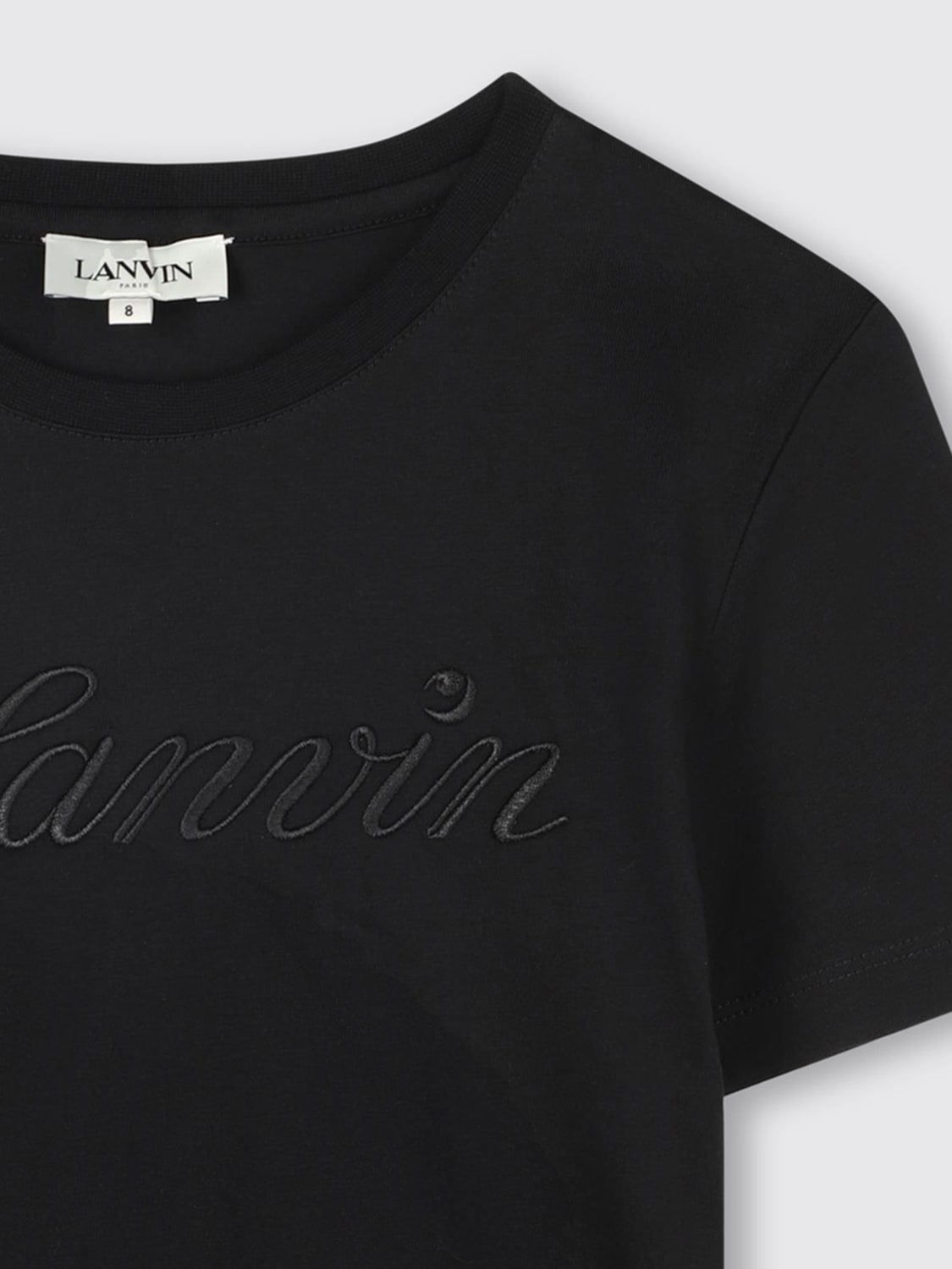LANVIN T-SHIRT: T-shirt enfant Lanvin, Noir - Img 3