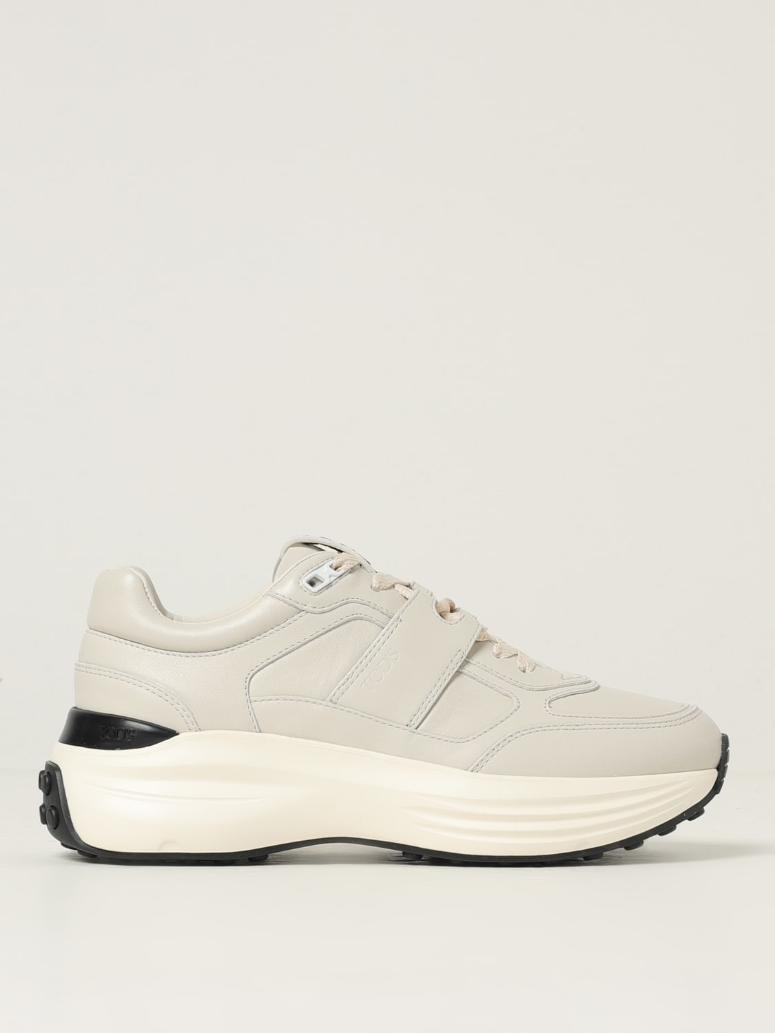 TOD'S SNEAKERS: Sneakers Tod's in pelle , Bianco - Img 1