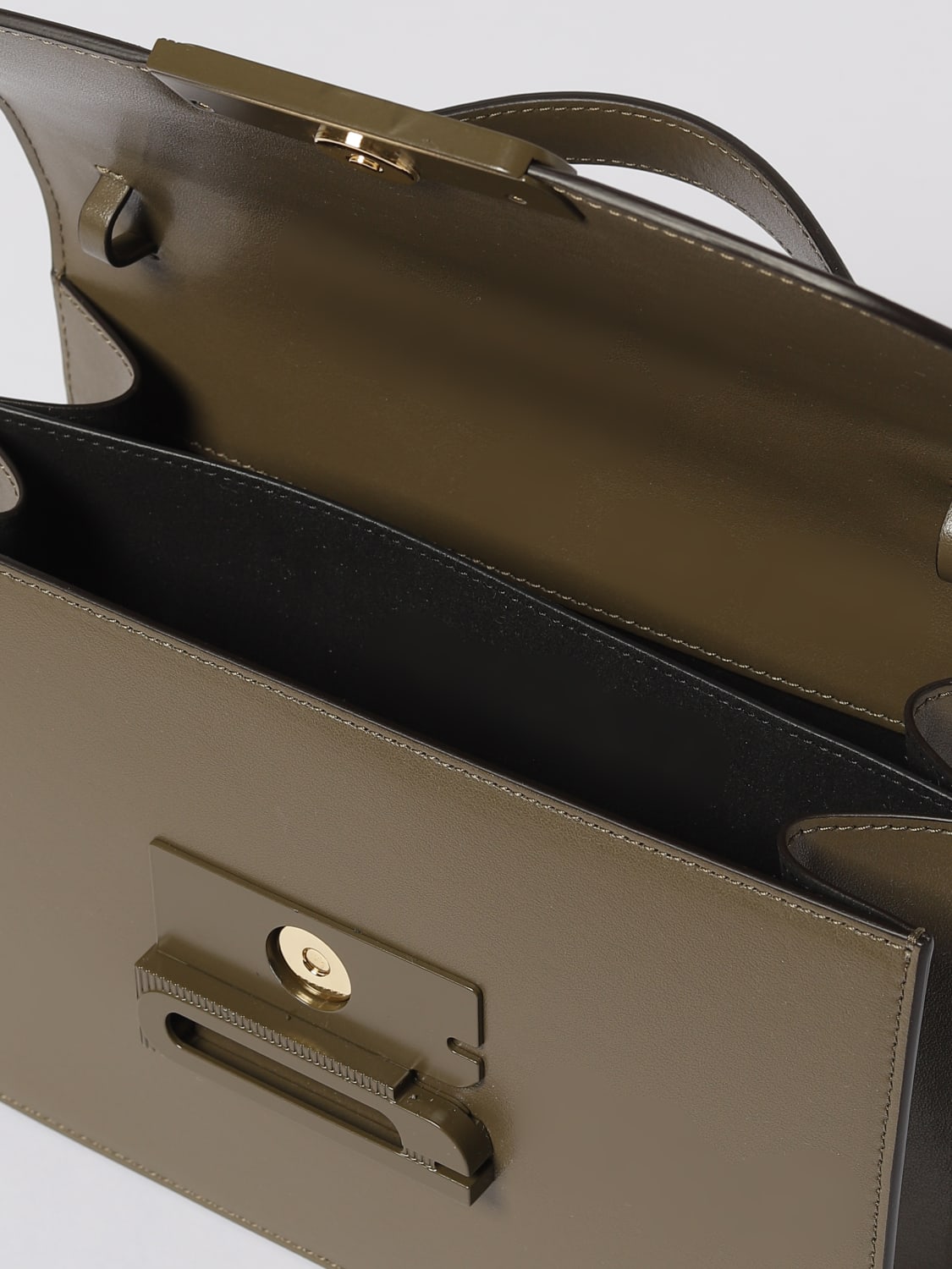 VICTORIA VICTORIA BECKHAM SAC À MAIN: Sac porté épaule femme Victoria Victoria Beckham, Kaki - Img 4