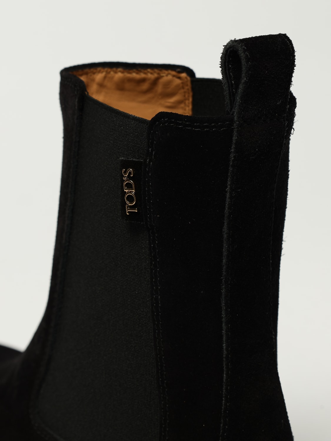TOD'S BOOTS: Flat ankle boots woman Tod's, Black - Img 4