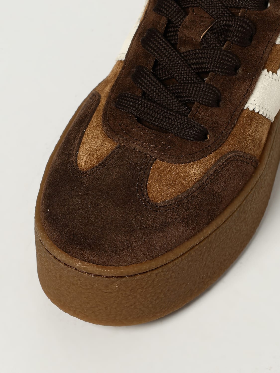 HOGAN TRAINERS: Shoes woman Hogan, Brown - Img 4