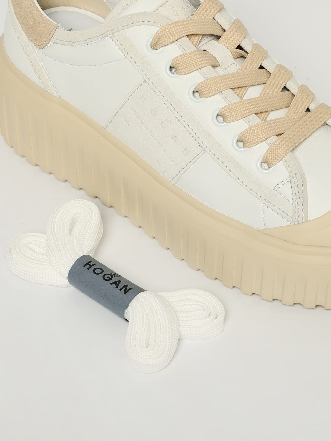 HOGAN SNEAKERS: Sneakers woman Hogan, White - Img 4