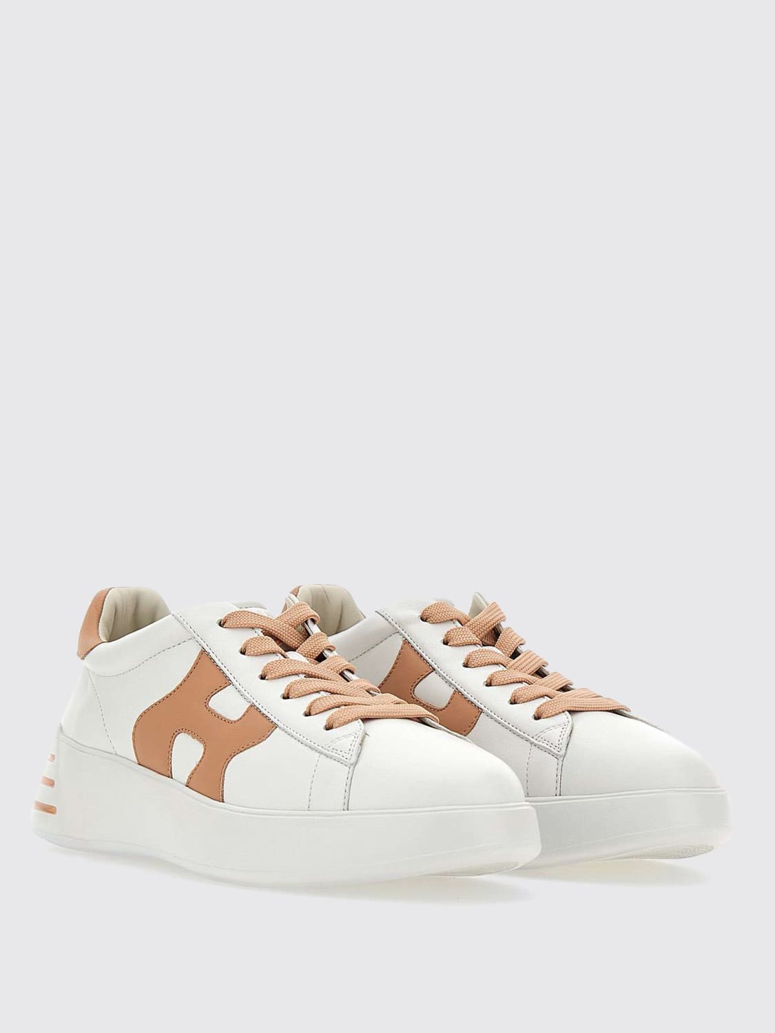 HOGAN SNEAKERS: Sneakers Rebel 564 Hogan in pelle , Fantasia - Img 2